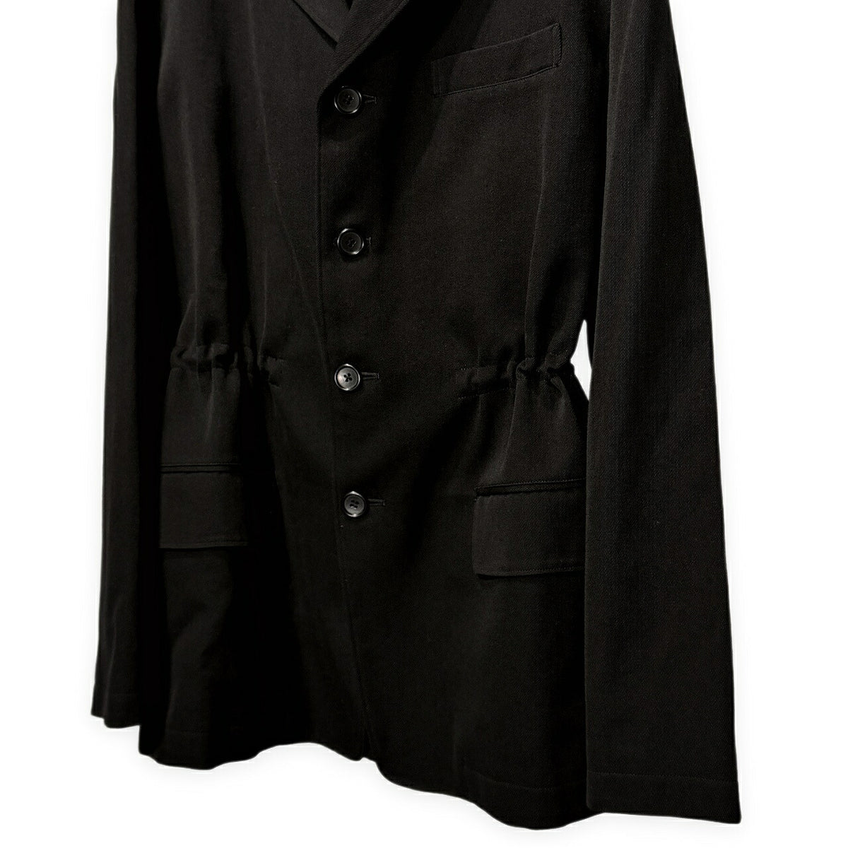 Y's for men Archive Wool Cotton Blazer Black Size 3
