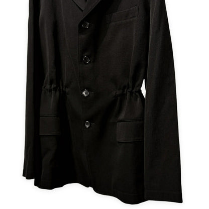 Y's for men Archive Wool Cotton Blazer Black Size 3