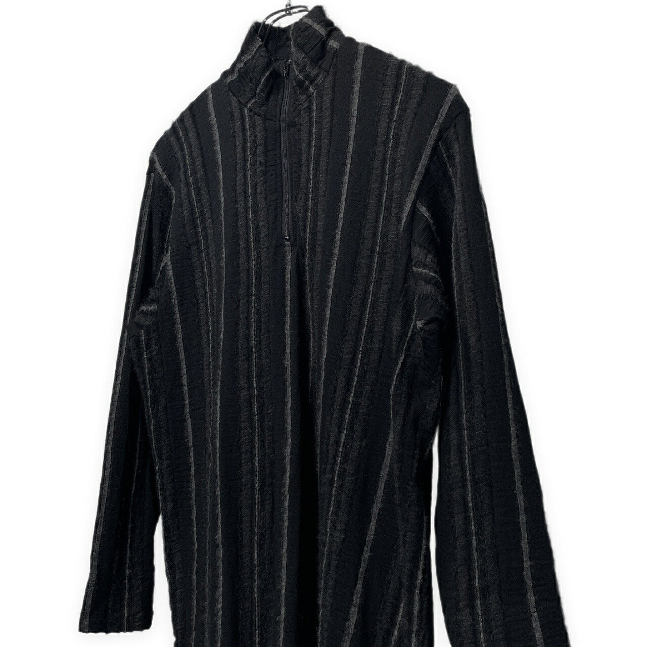 Y's for men Archive Stripe Half-Zip Knit Black Size 3