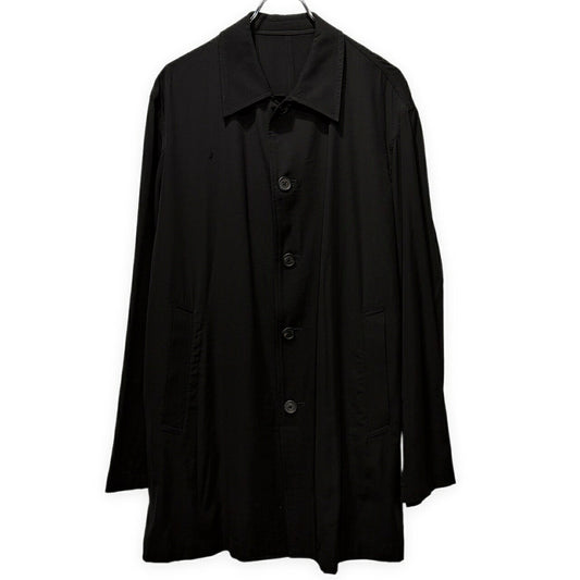 Y's for men 90s Wool Gabardine Coverall Jacket Black Size M
