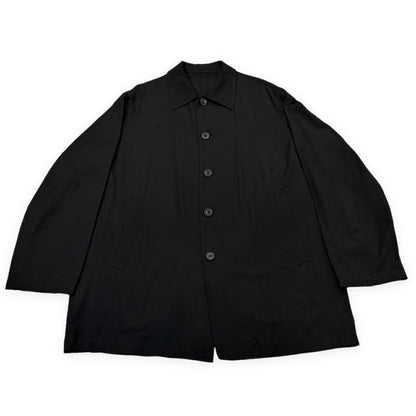 Y's for men 90s Wool Gabardine Coverall Jacket Black Size M