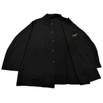 Y's for men 90s Wool Gabardine Coverall Jacket Black Size M