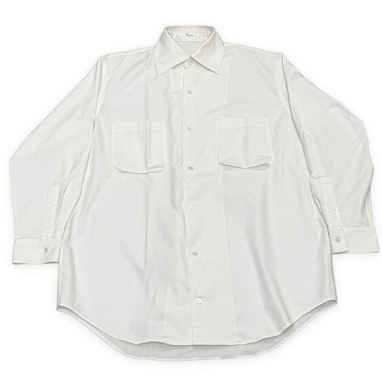 Y's for men Archive Double Pocket Shirt White