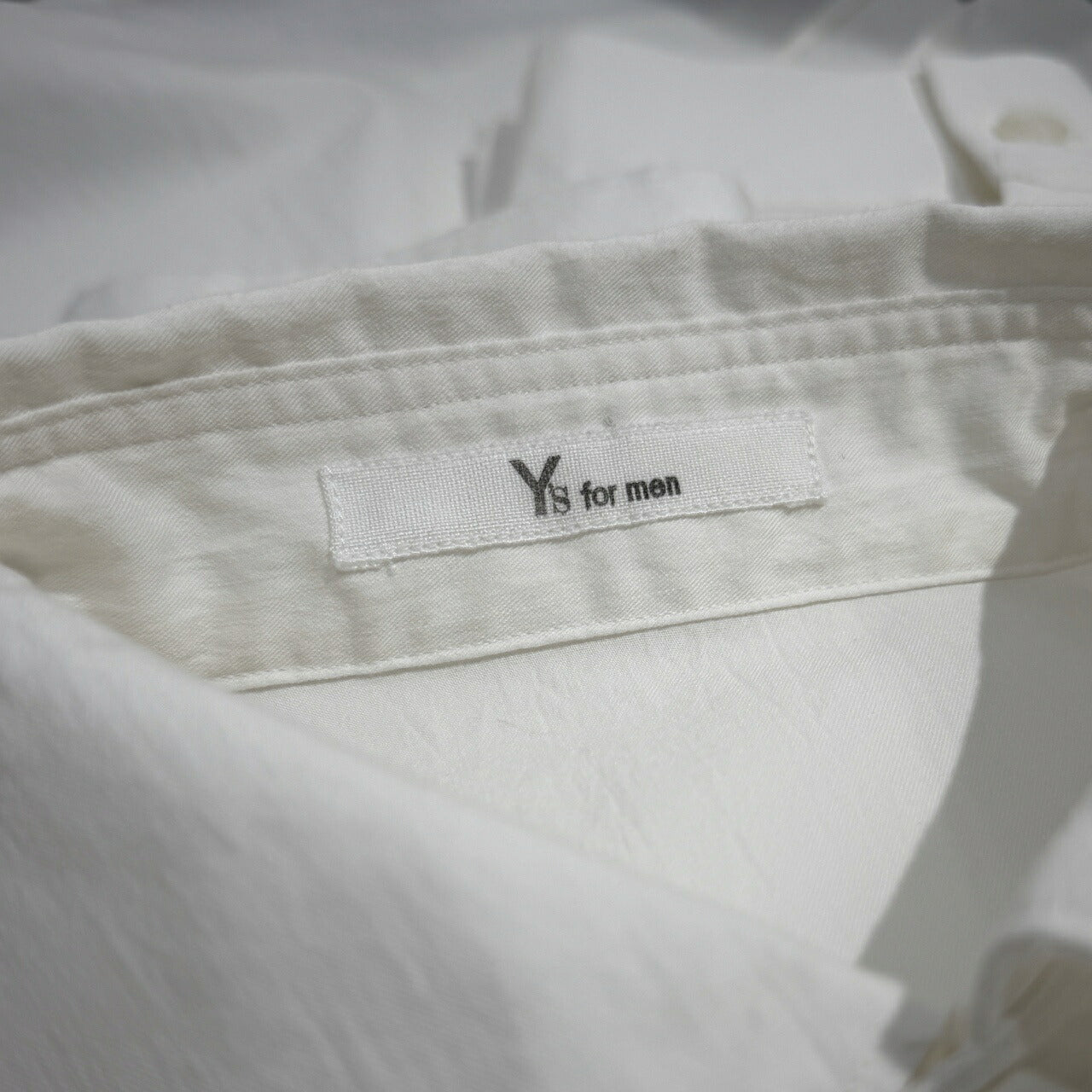 Y's for men Archive Double Pocket Shirt White