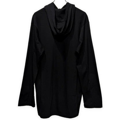 Y's for men 25AW Jersey Rib Panel Hoodie Black Size 3