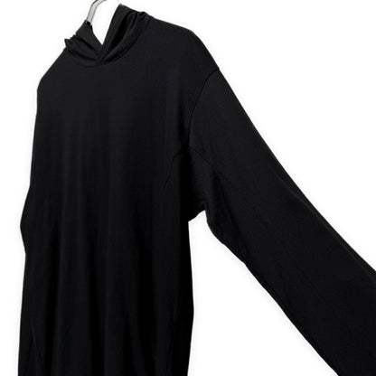 Y's for men 25AW Jersey Rib Panel Hoodie Black Size 3