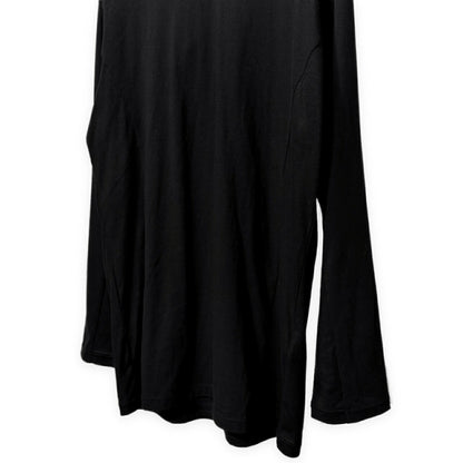 Y's for men 25AW Jersey Rib Panel Hoodie Black Size 3