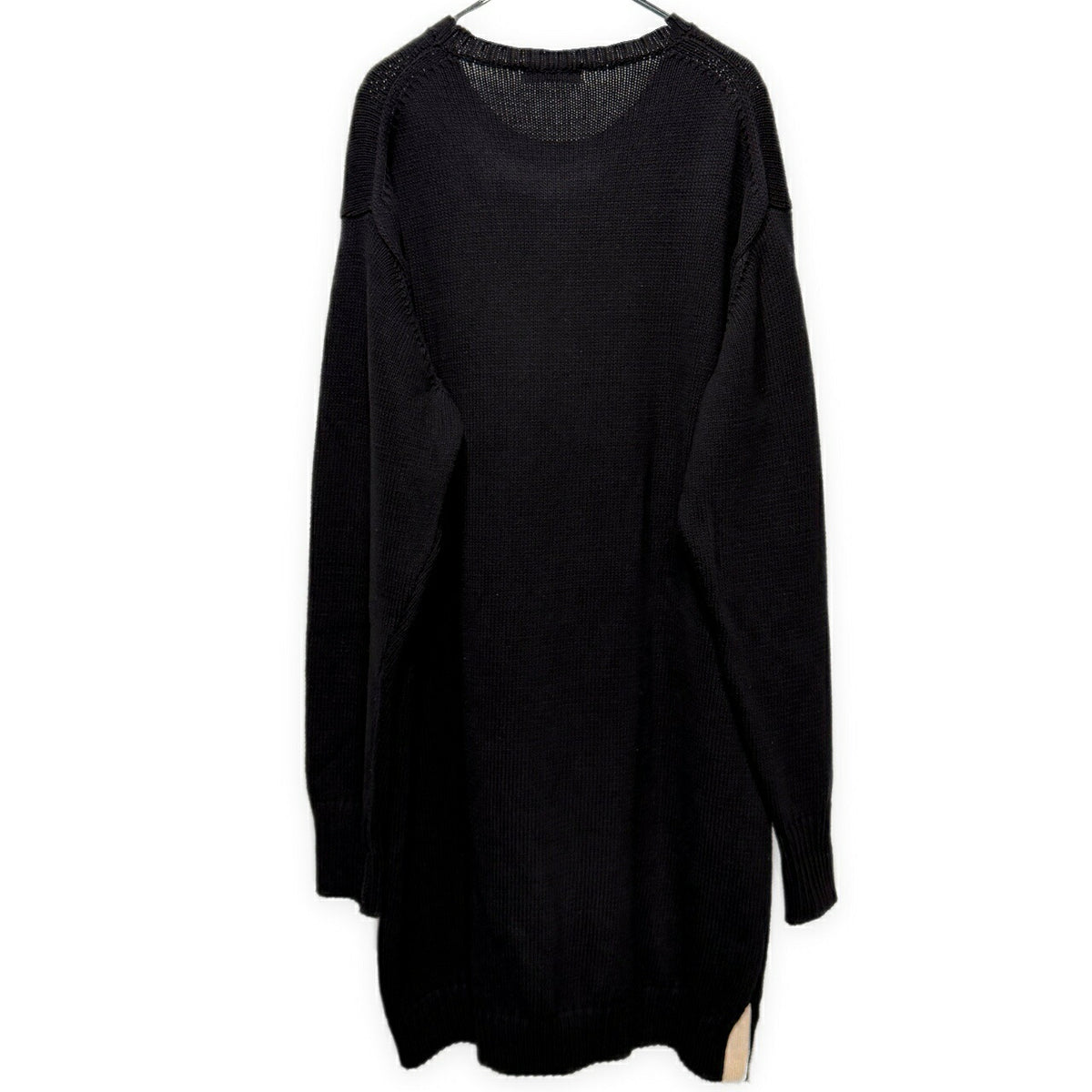 Yohji Yamamoto PH 16AW Miyazawa Drawing Slit Knit Blk Size 3