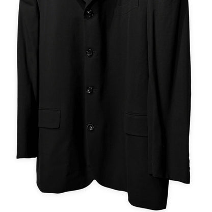 COMME des GARCONS HOMME 00AW Wool Notch Blazer Black Size L