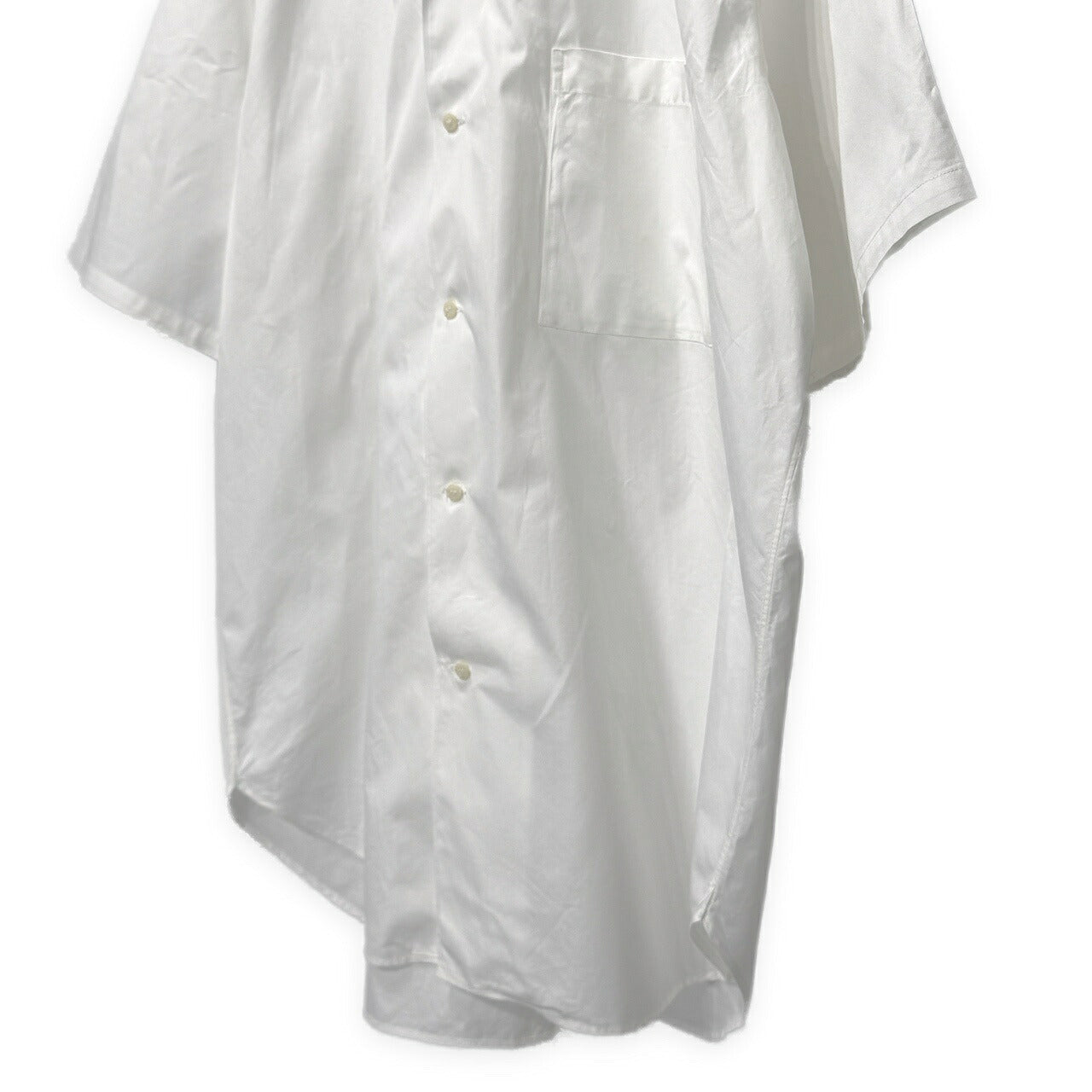 Yohji Yamamoto Pour Homme 80s Cotton Shirt White Size M