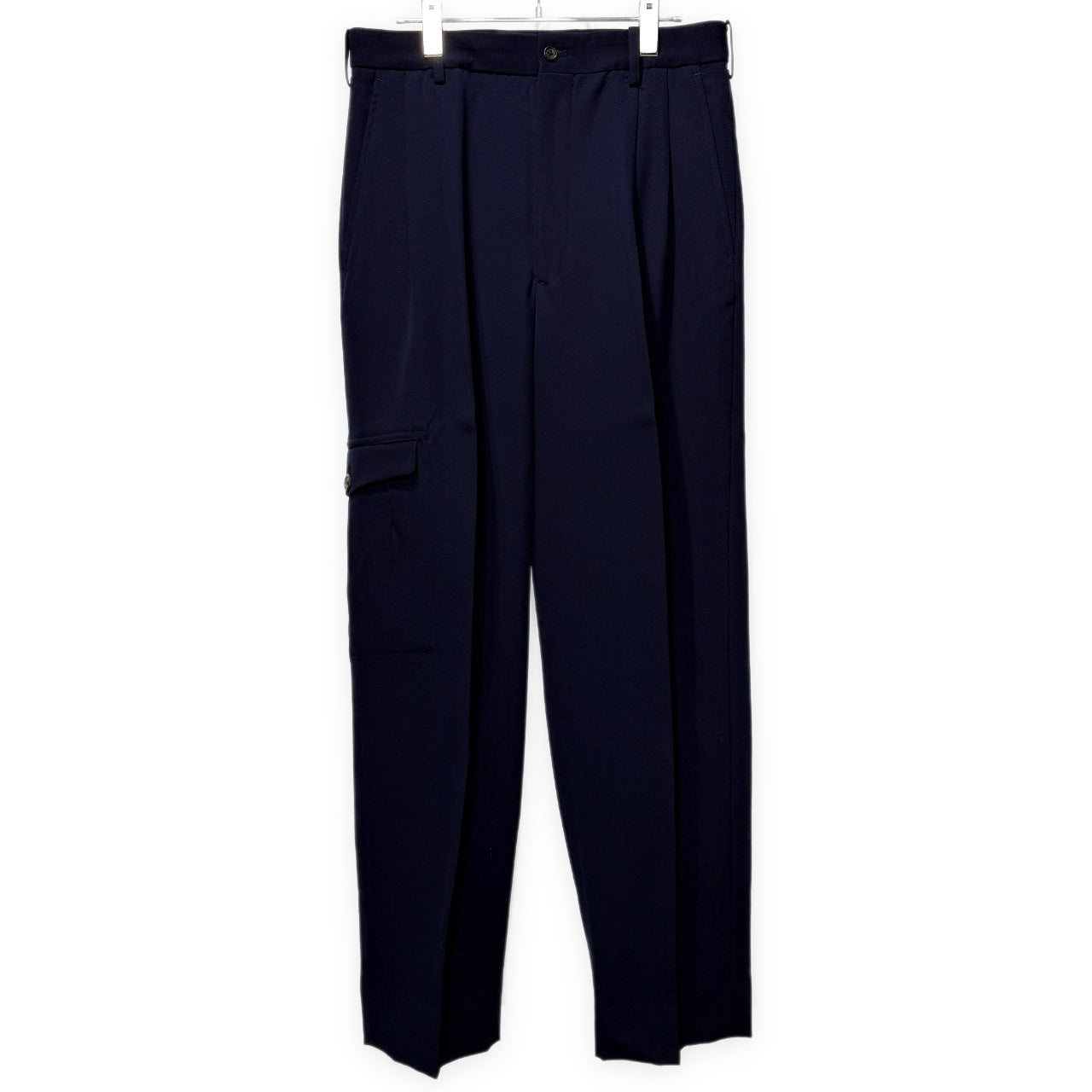 Yohji Yamamoto Pour Homme 80s Wool Pants Navy Size M