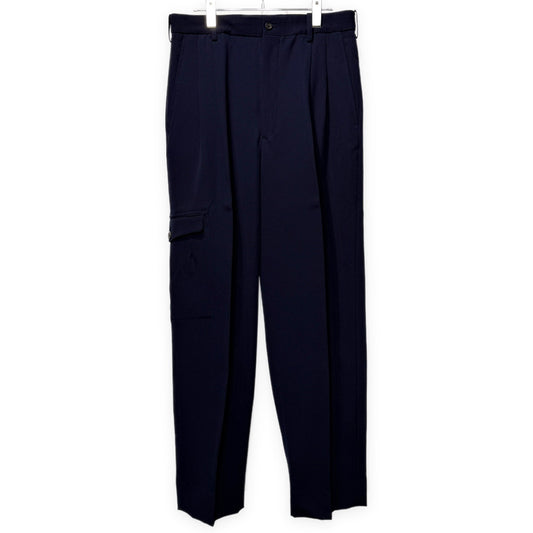 Yohji Yamamoto Pour Homme 80s Wool Pants Navy Size M