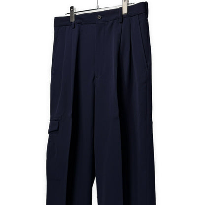 Yohji Yamamoto Pour Homme 80s Wool Pants Navy Size M
