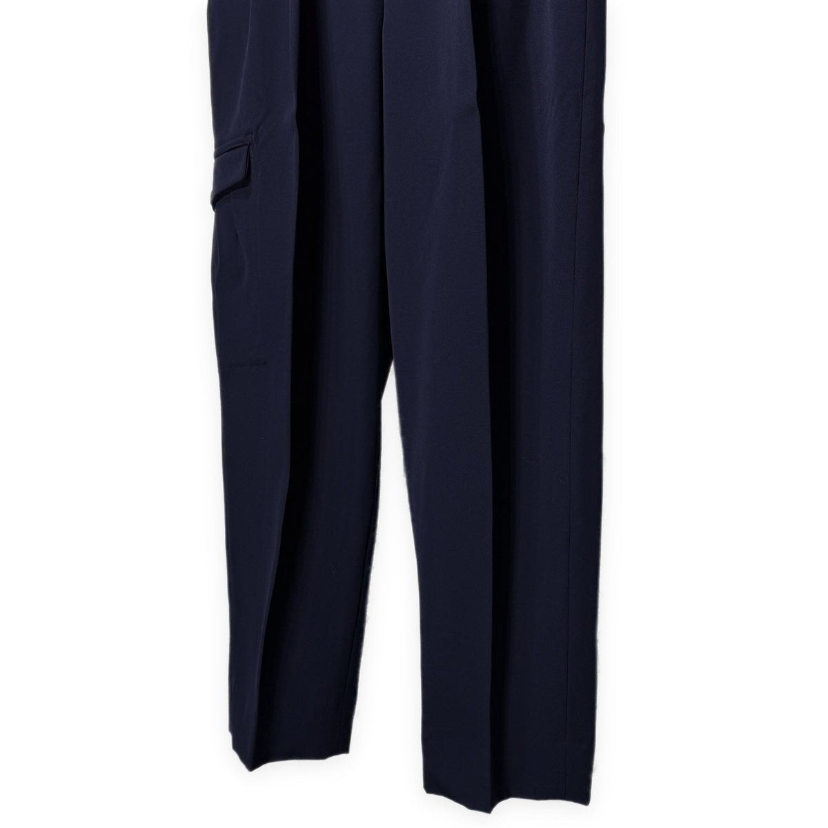 Yohji Yamamoto Pour Homme 80s Wool Pants Navy Size M