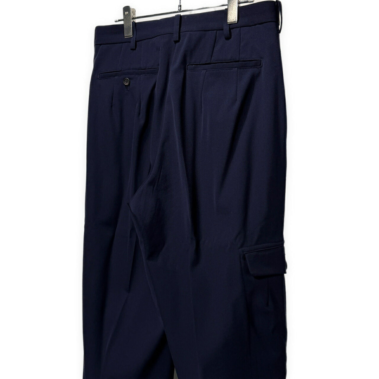 Yohji Yamamoto Pour Homme 80s Wool Pants Navy Size M