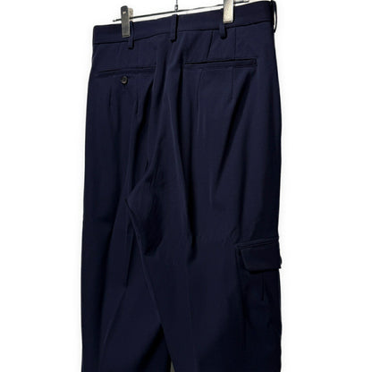 Yohji Yamamoto Pour Homme 80s Wool Pants Navy Size M