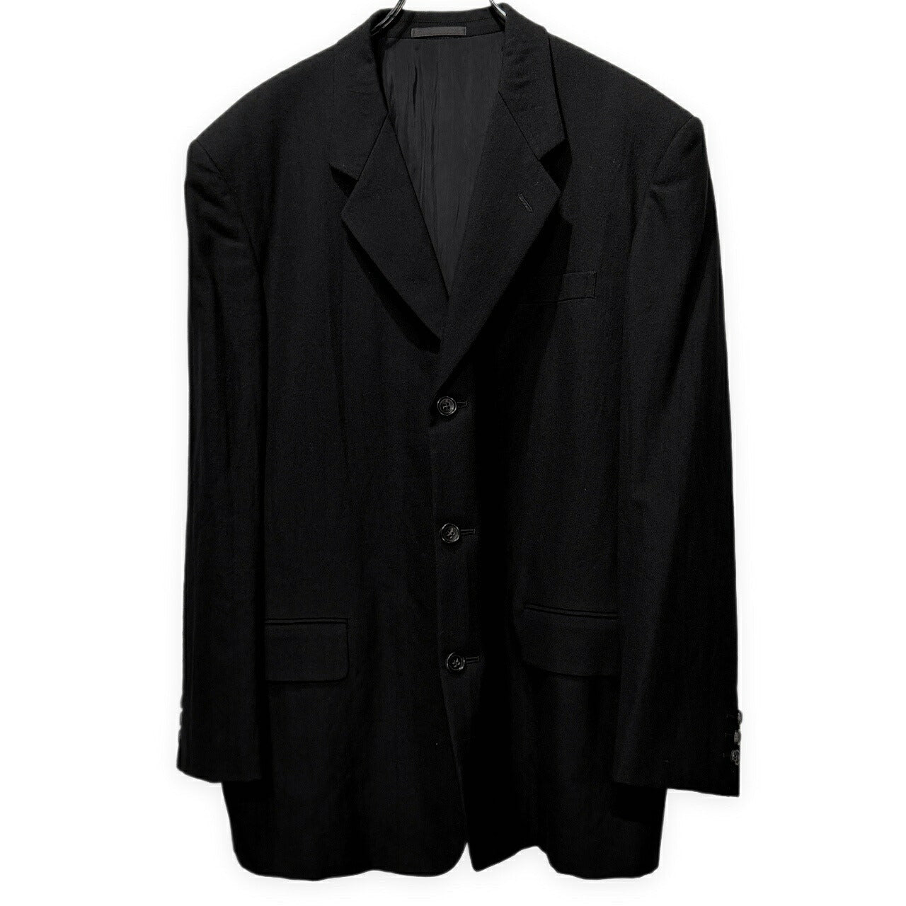 COMME des GARCONS HOMME 92AW Wool Notch Blazer Blk Size L