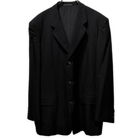 COMME des GARCONS HOMME 92AW Wool Notch Blazer Blk Size L