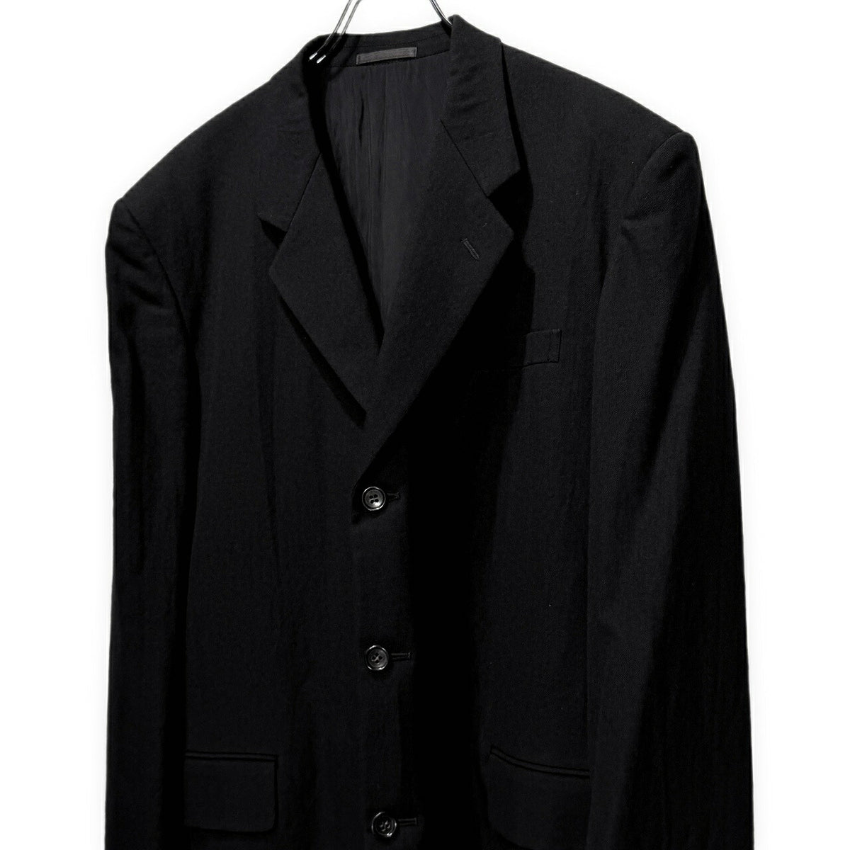 COMME des GARCONS HOMME 92AW Wool Notch Blazer Blk Size L