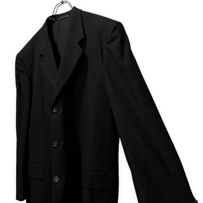 COMME des GARCONS HOMME 92AW Wool Notch Blazer Blk Size L