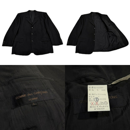 COMME des GARCONS HOMME 92AW Wool Notch Blazer Blk Size L