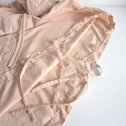 Casey Casey 20HM154 /LONG PONCHO - LIGHT TECH Pink Size S