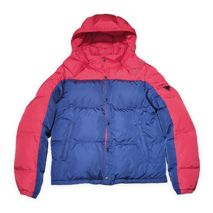 PRADA SPORT Triangle Plate Down Jacket Multi Size 52
