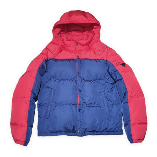 PRADA SPORT Triangle Plate Down Jacket Multi Size 52
