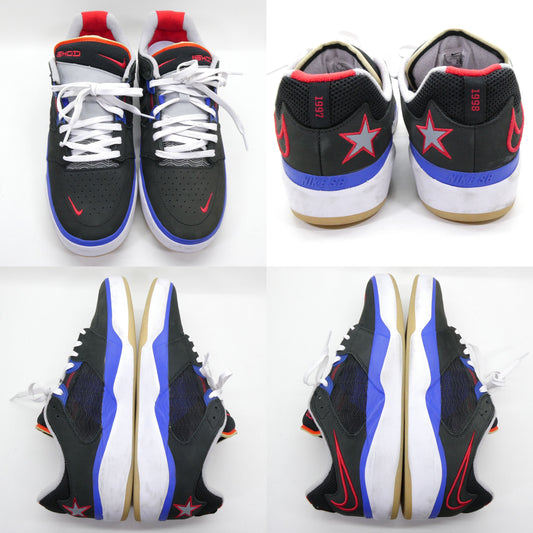 NIKE SB Ishod Premium NBA Black Red Sneakers