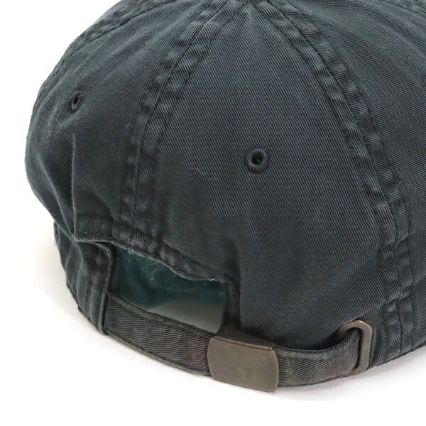 BALENCIAGA 2017 Campaign Distressed Logo Cap Black Size L