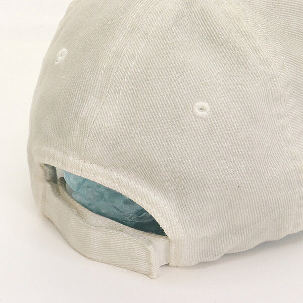 BALENCIAGA Sporty B Distressed Logo Cap White Size S