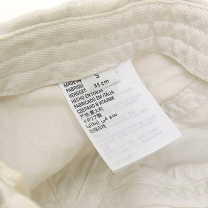 BALENCIAGA Sporty B Distressed Logo Cap White Size S