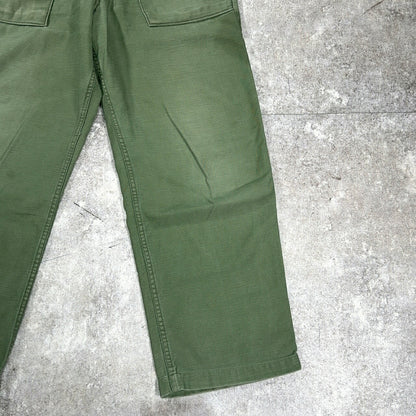 U.S.ARMY Late 60s Vintage Baker Pants Green Size W31