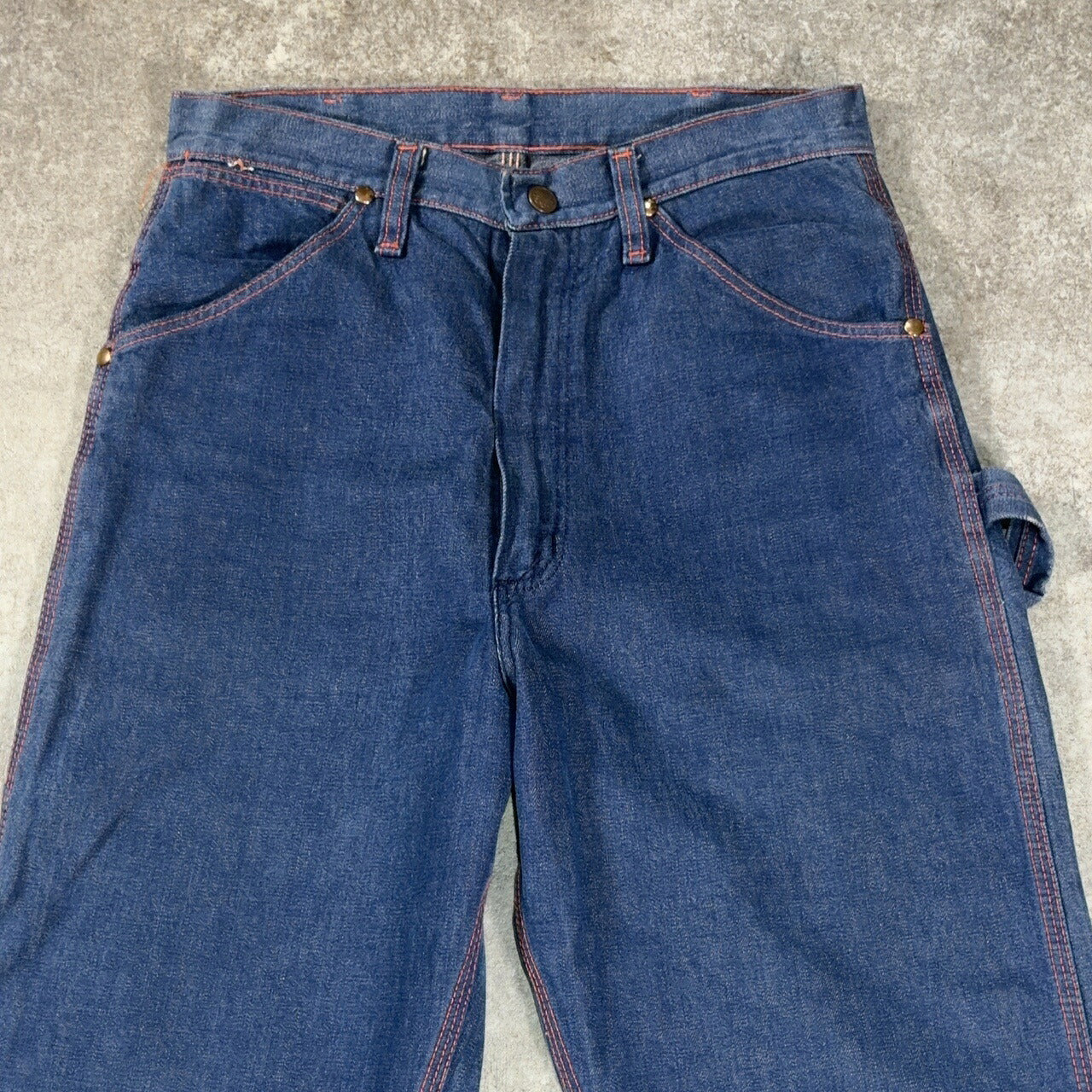 WRANGLER 70s Vintage Scovill Denim Pants Blue Size W27