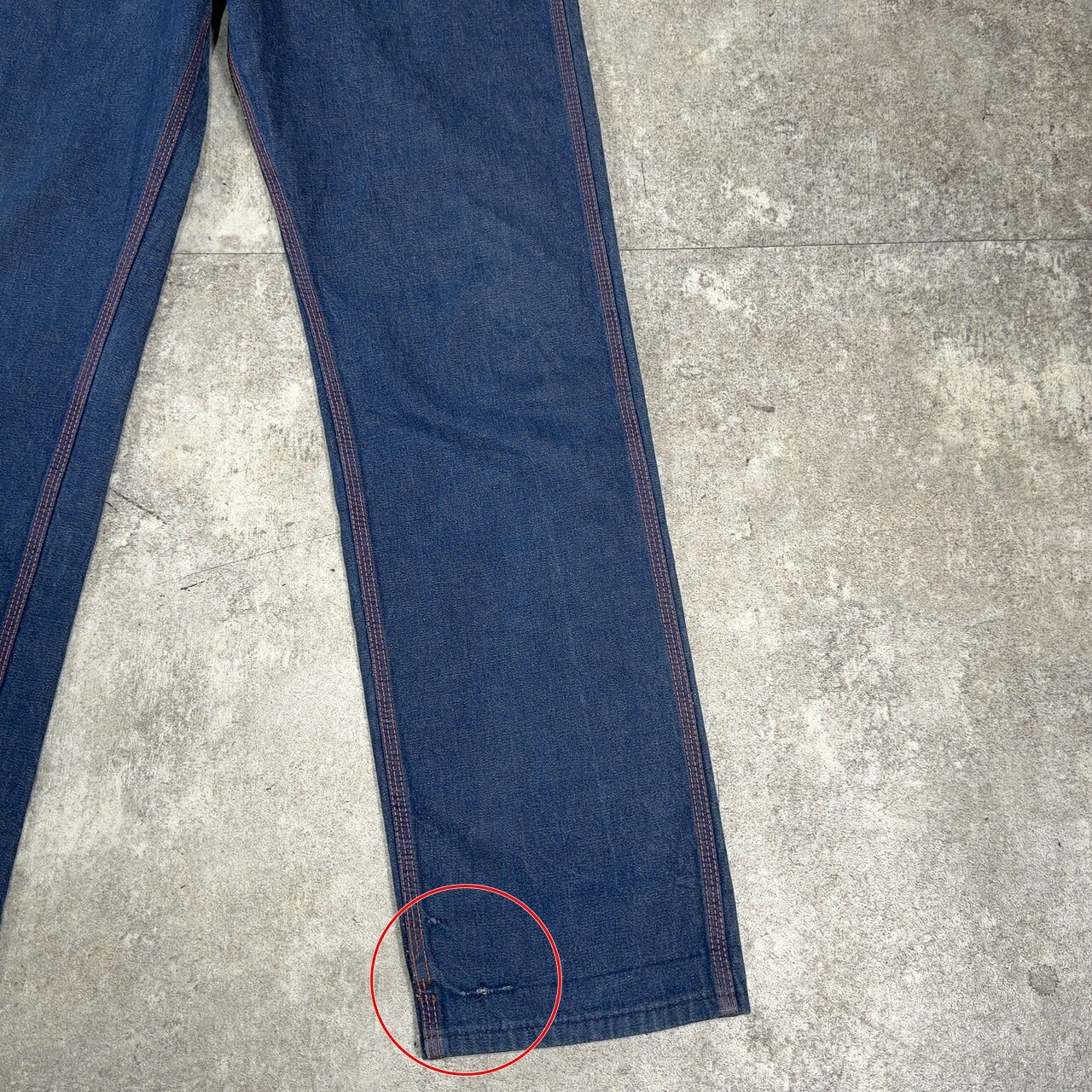 WRANGLER 70s Vintage Scovill Denim Pants Blue Size W27