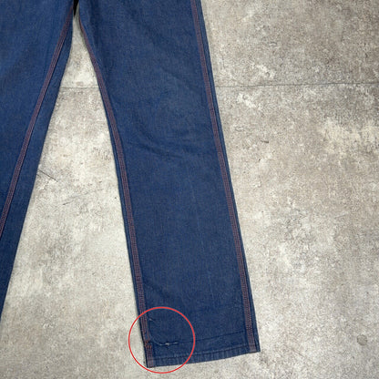 WRANGLER 70s Vintage Scovill Denim Pants Blue Size W27