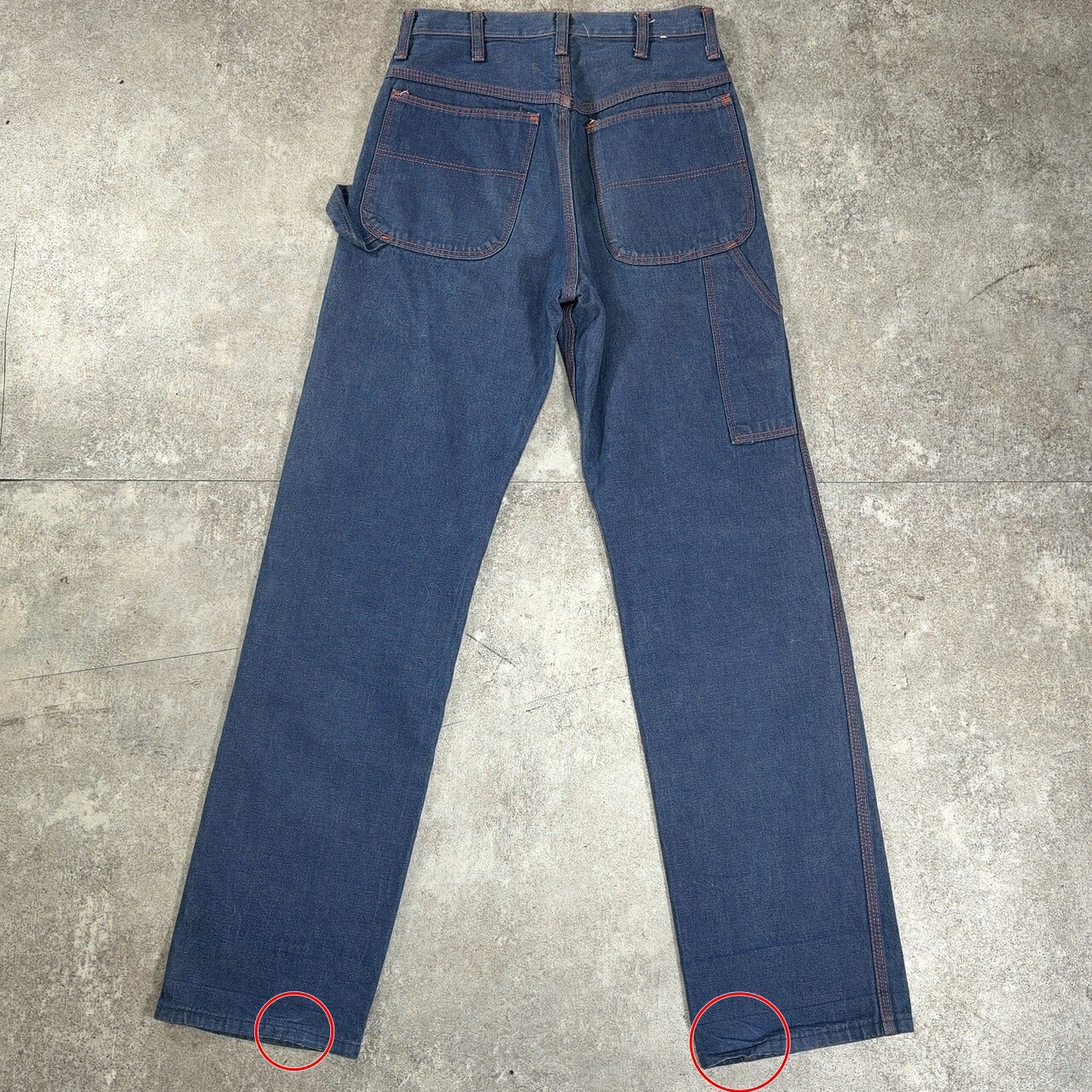 WRANGLER 70s Vintage Scovill Denim Pants Blue Size W27