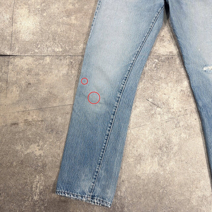LEVI'S 80s 501 Redline Small-e Denim Jeans Blue Size W28