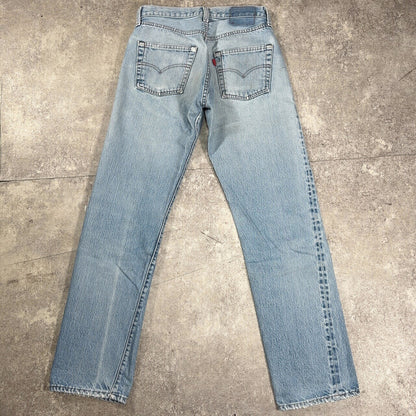LEVI'S 80s 501 Redline Small-e Denim Jeans Blue Size W28