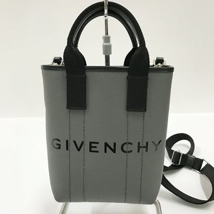 GIVENCHY G-ESSENTIALS Gray/Black Tote Bag Size ONE SIZE