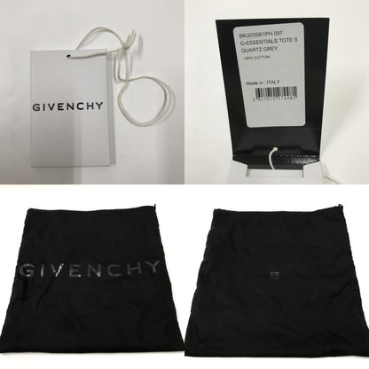 GIVENCHY G-ESSENTIALS Gray/Black Tote Bag Size ONE SIZE