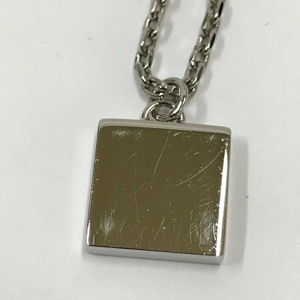 FENDI FF Logo Silver Necklace Size ONE SIZE