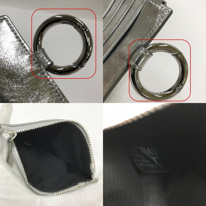 MM6 Maison Margiela Silver Card Holder Card Case Size ONE SIZE