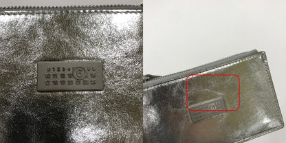 MM6 Maison Margiela Silver Card Holder Card Case Size ONE SIZE