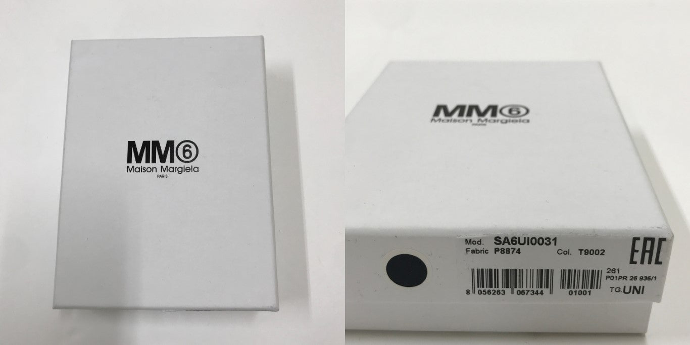MM6 Maison Margiela Silver Card Holder Card Case Size ONE SIZE