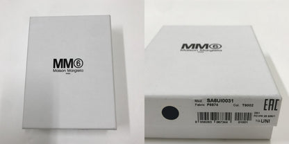 MM6 Maison Margiela Silver Card Holder Card Case Size ONE SIZE
