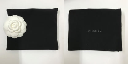 CHANEL Matelassé Mini Wallet Black Size ONE SIZE