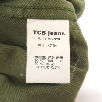TCB jeans Baker Pants Olive Green Size L