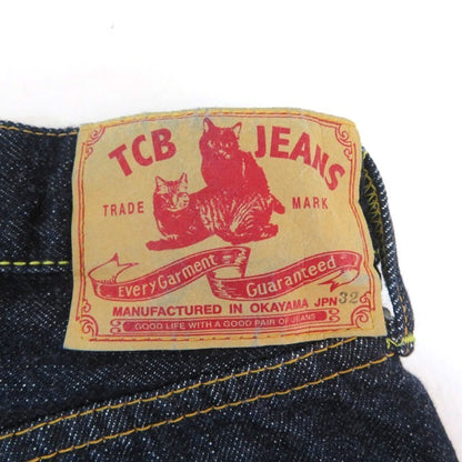 TCB jeans 50s Straight Denim Jeans Indigo Pants Size 32