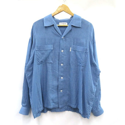 COOTIE PRODUCTIONS Double Gauze Oversized Check Shirt Size S